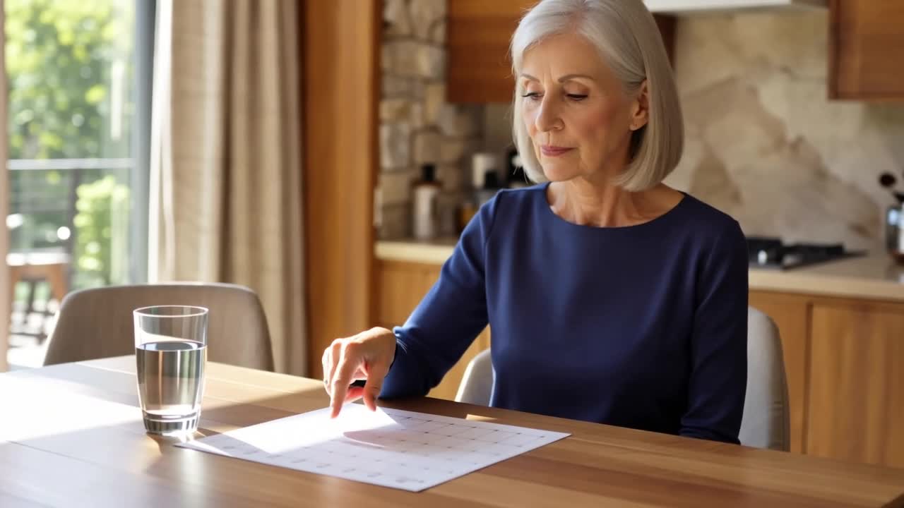 Margaret, AI-generated fictional teaching case in a modern kitchen